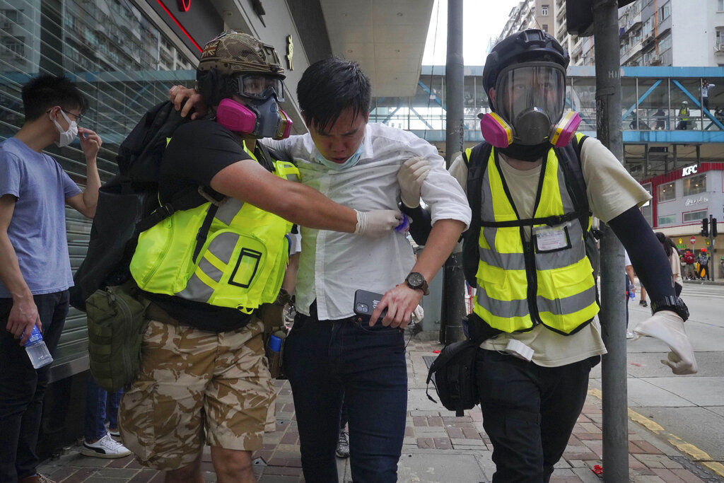 APTOPIX Hong Kong Protests